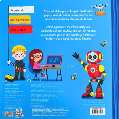 İlk Kitaplarım – Robotlar (0+ Yaş) - Okuyan Tilki