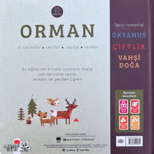 Say Bul Eğlen - Orman (1+ Yaş) - Okuyan Tilki