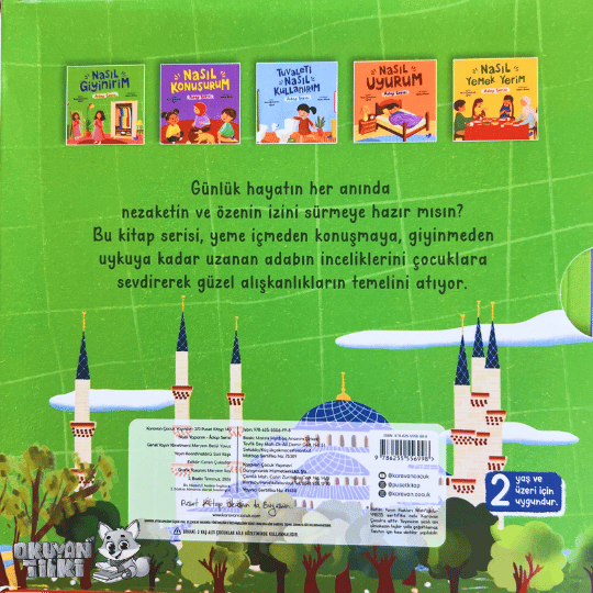 Nasıl Yaparım Seti - Adap Serisi (5 Kitap, 2+ Yaş)