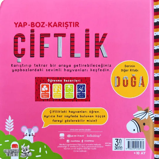 Yap Boz Karıştır - Çiftlik (1+ Yaş) - Okuyan Tilki