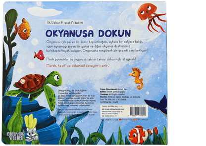 İlk Dokun Hisset Kitabım-Okyanusa Dokun (Fühlbuch, 2+ Yaş)