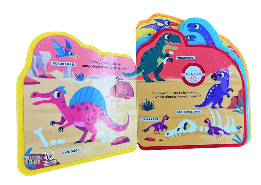Bul bakalım - Dinozorlar (1+ Yaş) - Okuyan Tilki