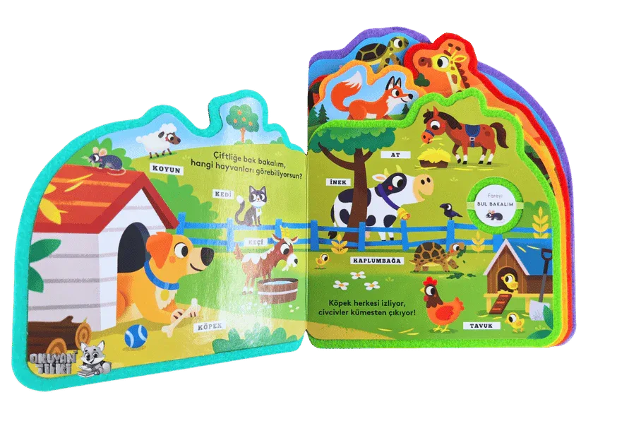 Bul bakalım - Hayvanlar (1+ Yaş) - Okuyan Tilki