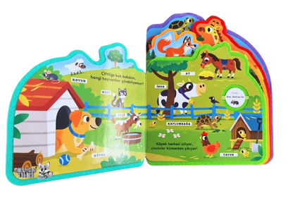 Bul bakalım - Hayvanlar (1+ Yaş) - Okuyan Tilki