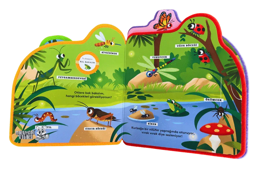 Bul bakalım - Böcekler (1+ Yaş) - Okuyan Tilki