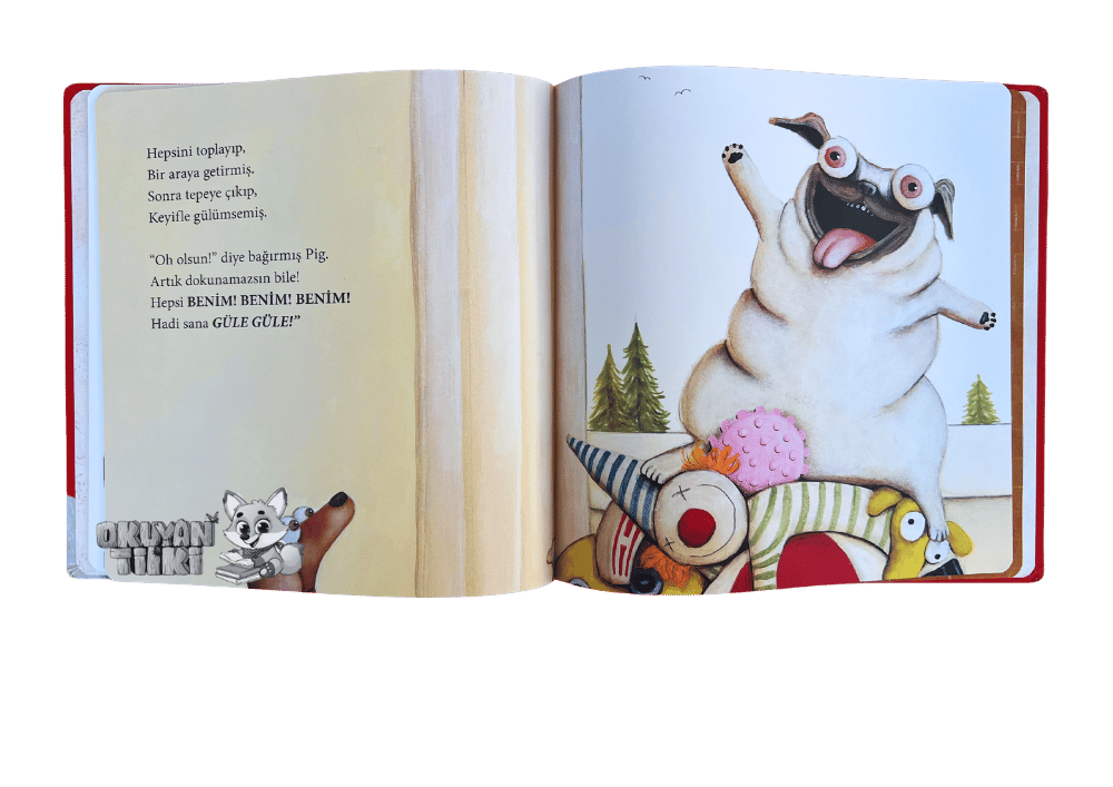 Pig Adında Bir Pug - Organik Kitap (4+ Yaş)