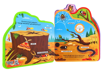 Bul bakalım - Böcekler (1+ Yaş) - Okuyan Tilki