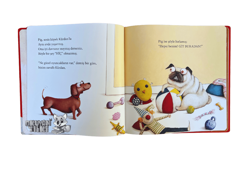 Pig Adında Bir Pug - Organik Kitap (4+ Yaş)