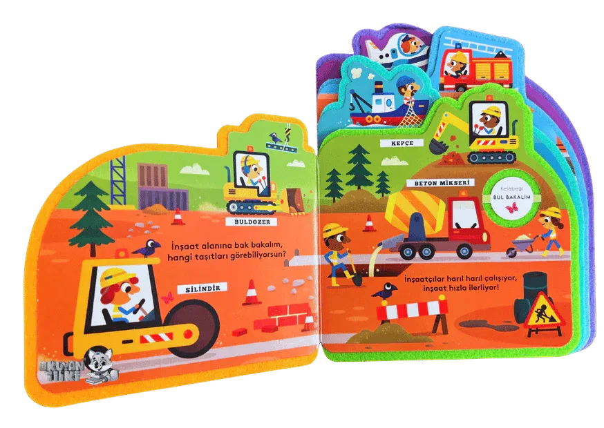 Bul bakalım - Taşıtlar (1+ Yaş) - Okuyan Tilki