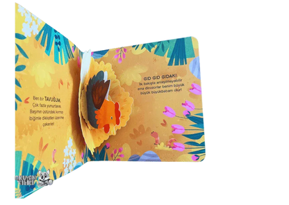 Üç Boyutlu Kitap - Çiftlik Hayvanları (1+ Yaş) - Okuyan Tilki