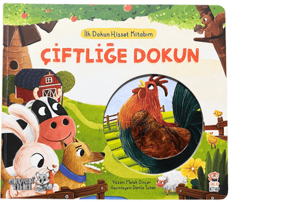 İlk Dokun Hisset Kitabım-Çiftliğe Dokun (Fühlbuch, 2+ Yaş)