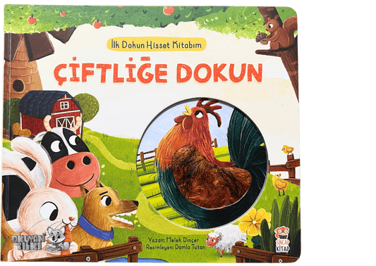 İlk Dokun Hisset Kitabım-Çiftliğe Dokun (Fühlbuch, 2+ Yaş)