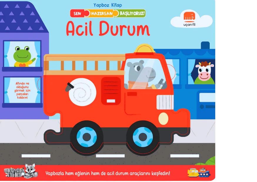 Sen Hazırsan Başlıyoruz - Acil Durum (1+ Yaş) - Okuyan Tilki