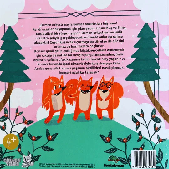 Cesur Kuş ve Bilge Kuş Konseri Kurtarıyor (2+ Yaş) - Okuyan Tilki