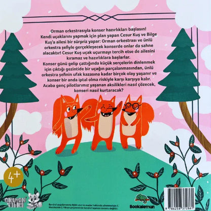 Cesur Kuş ve Bilge Kuş Konseri Kurtarıyor (2+ Yaş) - Okuyan Tilki