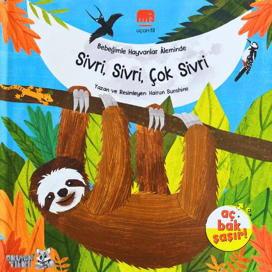 Bebeğimle Hayvanlar Âleminde - Sivri, Sivri, Çok Sivri (1+ Yaş, 3D Kitap) - Okuyan Tilki