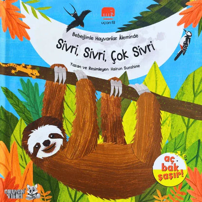 Bebeğimle Hayvanlar Âleminde - Sivri, Sivri, Çok Sivri (1+ Yaş, 3D Kitap) - Okuyan Tilki