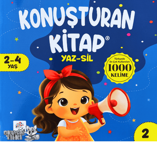 Konuşturan Kitap 2 - Yaz Sil (2-4 Yaş)