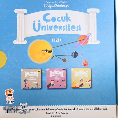 ÇOCUK ÜNİVERSİTESİ - Fizik Seti (3 Kitap, 1+ Yaş)