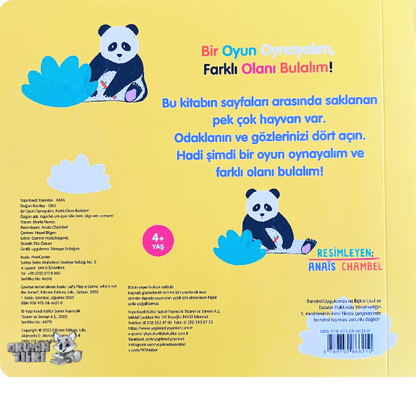 Bir Oyun Oynayalım, Farklı Olanı Bulalım! (4+ Yaş)