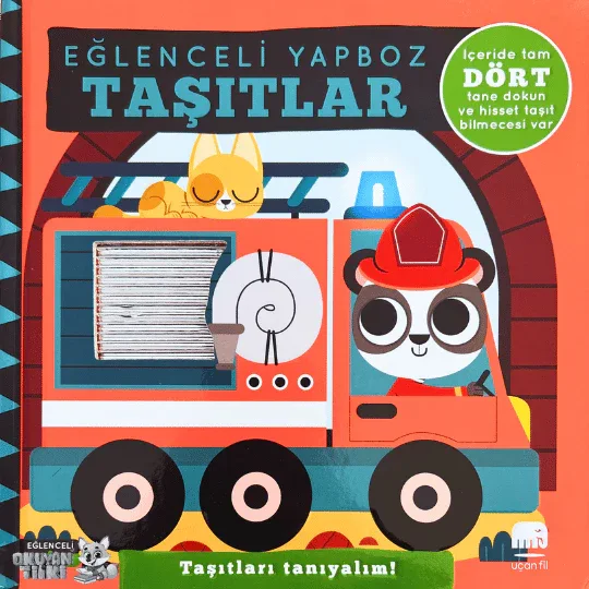 Eğlenceli Yapboz - Taşıtlar (1+ Yaş) - Okuyan Tilki