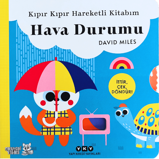 Kıpır Kıpır Hareketli Kitabım – Hava Durumu (3+ Yaş)