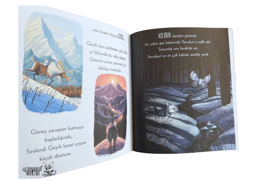 Evini Arayan Yavrukurt (3+ Yaş) - Okuyan Tilki