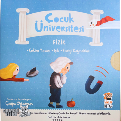 ÇOCUK ÜNİVERSİTESİ - Fizik Seti (3 Kitap, 1+ Yaş)