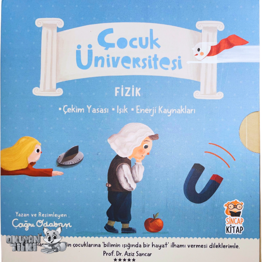 ÇOCUK ÜNİVERSİTESİ - Fizik Seti (3 Kitap, 1+ Yaş)