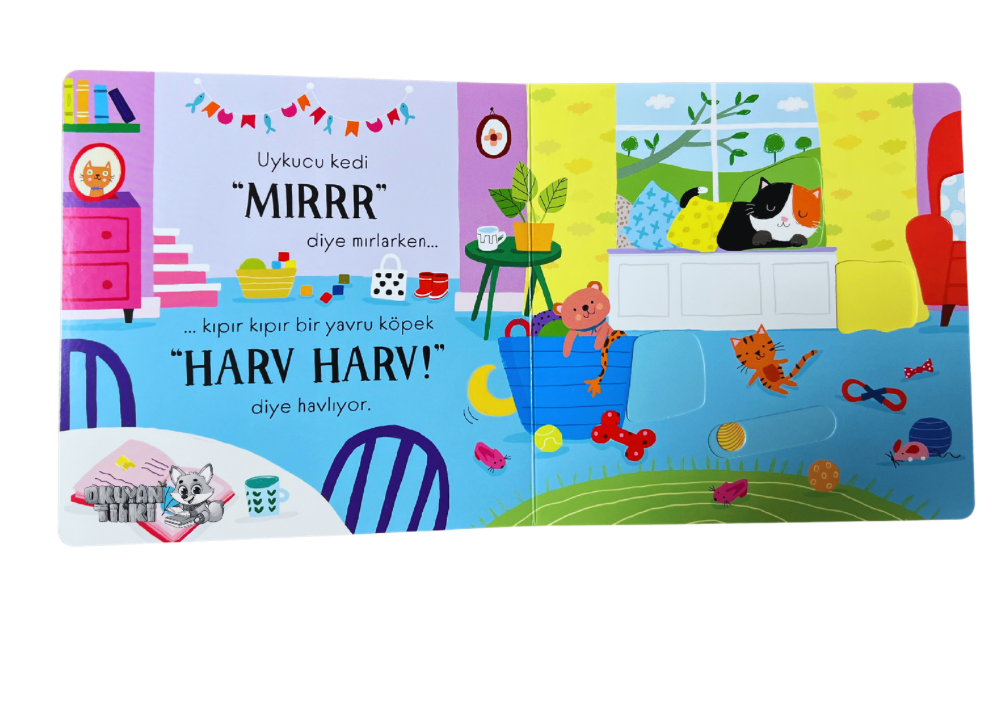 Hareketli Sesli Kitaplar – Hav! (0+ Yaş)