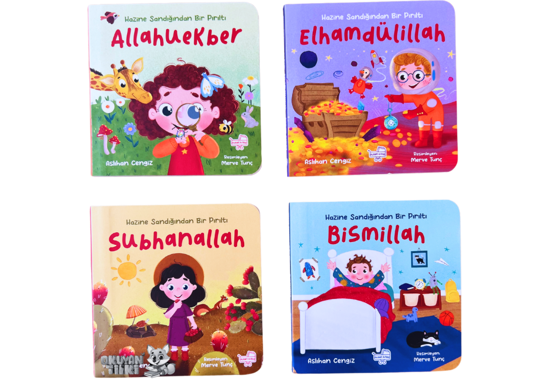 Hazine Sandığı (4 Kitap, 2+ Yaş)