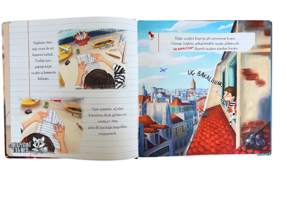 Uç Bakalım - Organik Kitap (4+ Yaş)