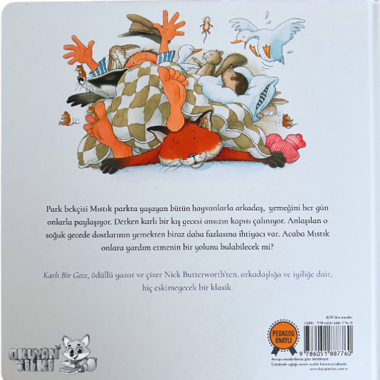 Karlı Bir Gece - Organik Kitap (4+ Yaş)