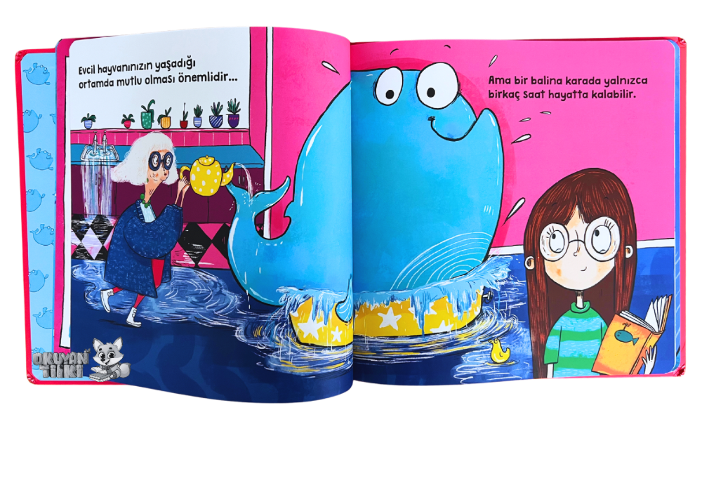 Balina Gezdirme Rehberi - Organik Kitap (4+ Yaş)