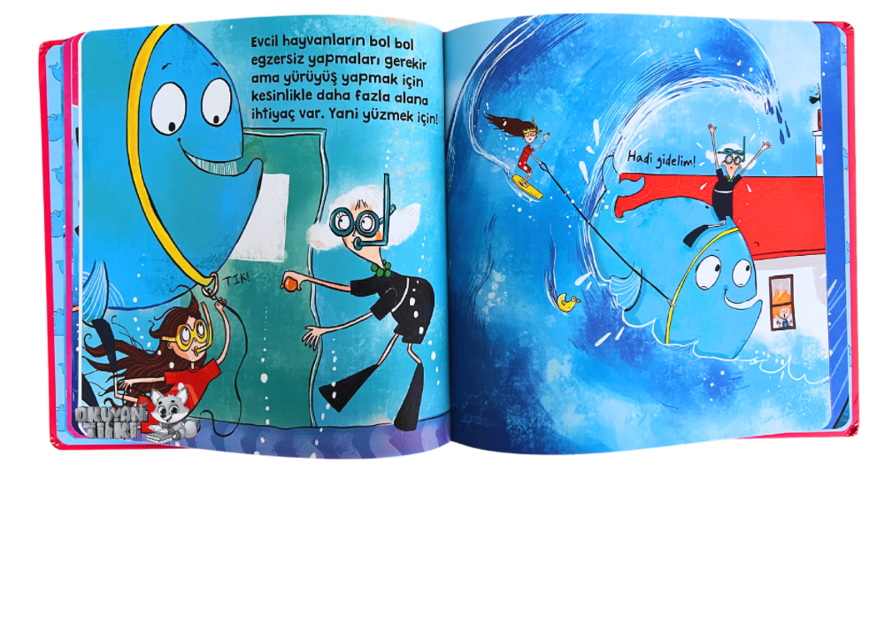 Balina Gezdirme Rehberi - Organik Kitap (4+ Yaş)