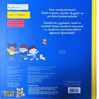 İlk Kitaplarım – Vücudumu Tanıyorum (0+ Yaş) - Okuyan Tilki