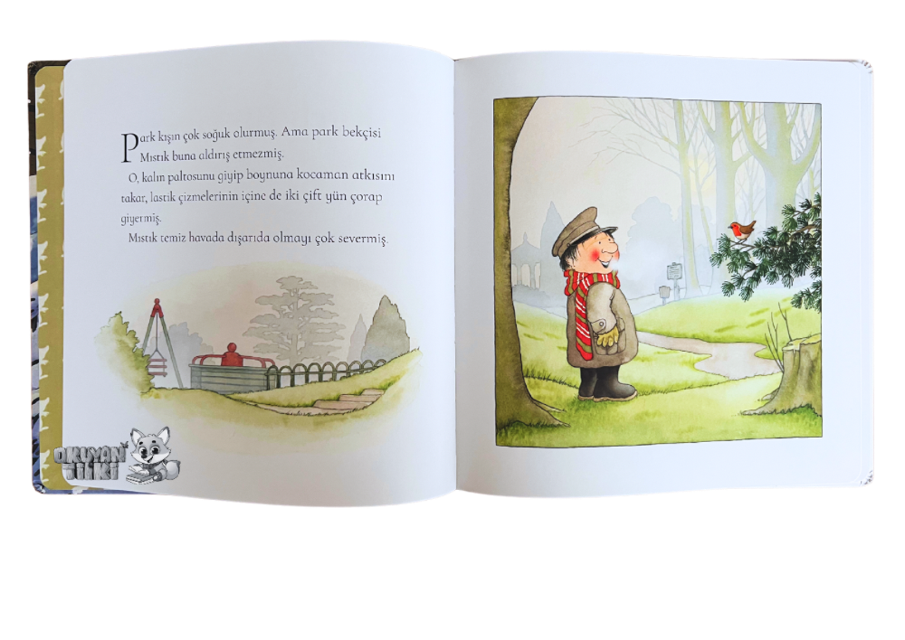 Karlı Bir Gece - Organik Kitap (4+ Yaş)