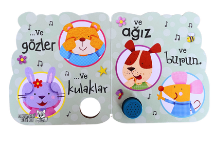 Baş, Omuzlar, Dizler ve Parmaklar - Sesli Kitaplar (Soundbuch)
