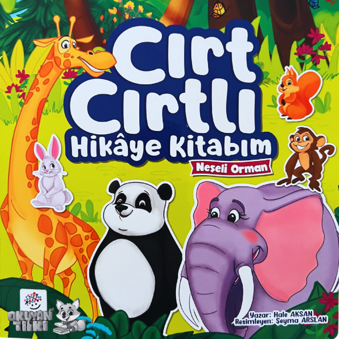 Neşeli Orman - Cırt Cırtlı Hikaye Kitabım (2+ Yaş)