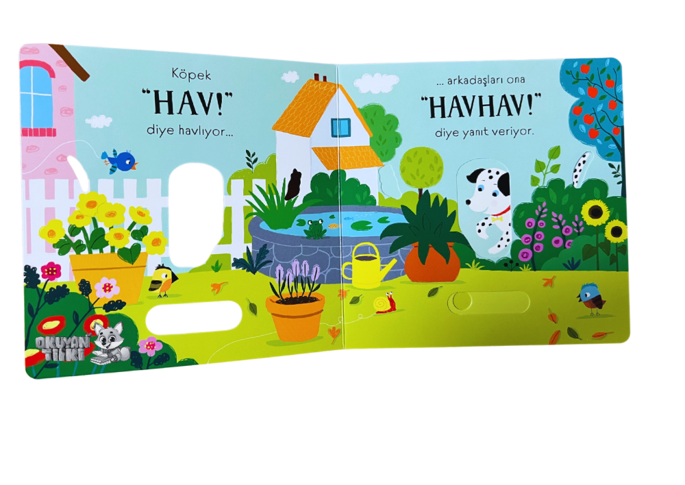 Hareketli Sesli Kitaplar – Hav! (0+ Yaş)