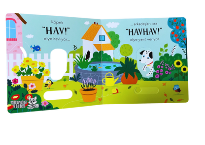 Hareketli Sesli Kitaplar – Hav! (0+ Yaş)