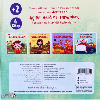 Hazine Sandığı (4 Kitap, 2+ Yaş)