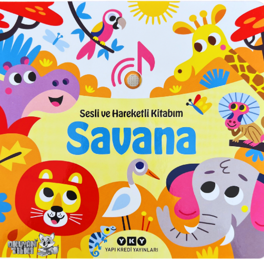 Savana - Sesli ve Hareketli Kitaplar (Soundbuch)