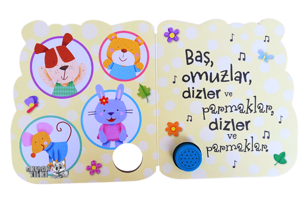 Baş, Omuzlar, Dizler ve Parmaklar - Sesli Kitaplar (Soundbuch)