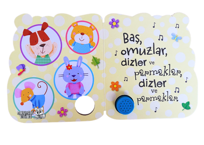 Baş, Omuzlar, Dizler ve Parmaklar - Sesli Kitaplar (Soundbuch)
