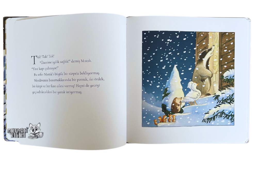 Karlı Bir Gece - Organik Kitap (4+ Yaş)