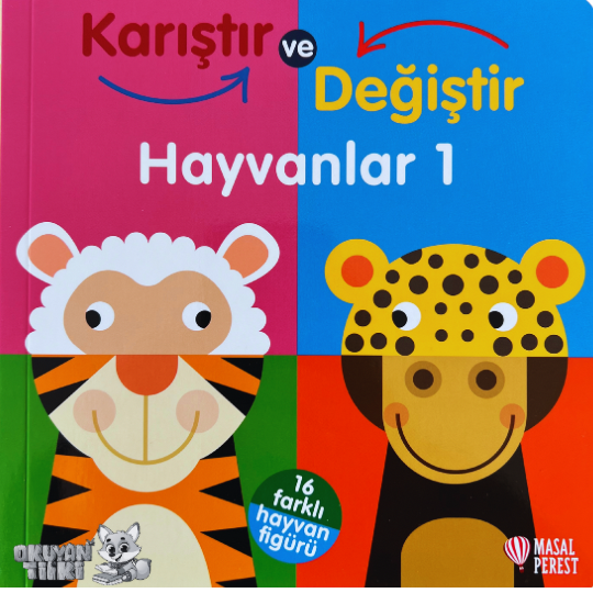 Karıştır ve Değiştir-Hayvanlar 1 (0+ Yaş)