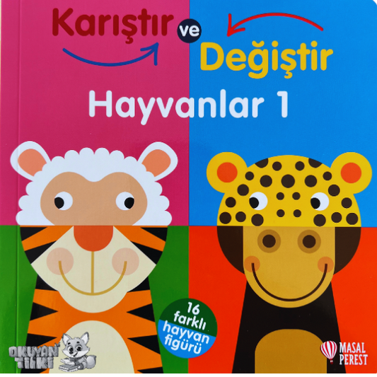 Karıştır ve Değiştir-Hayvanlar 1 (0+ Yaş)