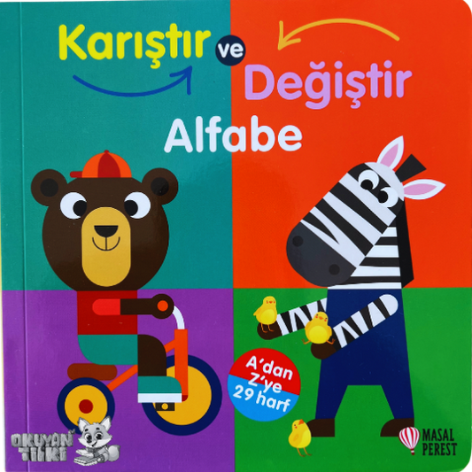 Karıştır ve Değiştir-Alfabe (0+ Yaş)