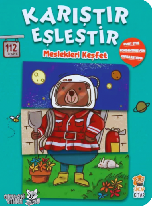 Karıştır Eşleştir – Meslekleri Keşfet (2+ Yaş)